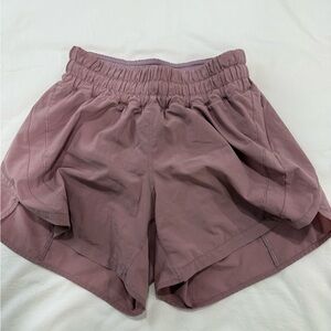 lululemon athletica Dusty Pink Athletic Shorts